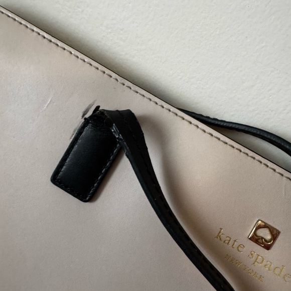 Kate Spade New York Sawyer Street Tori Colorblock Tote Bag - Cream & Black - Picture 4 of 11